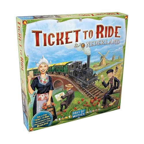 Ticket ride nederland - nederland, jeu