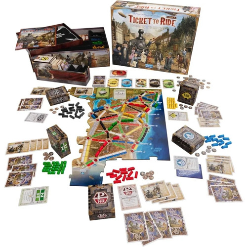 Asmodee ticket to ride - -,