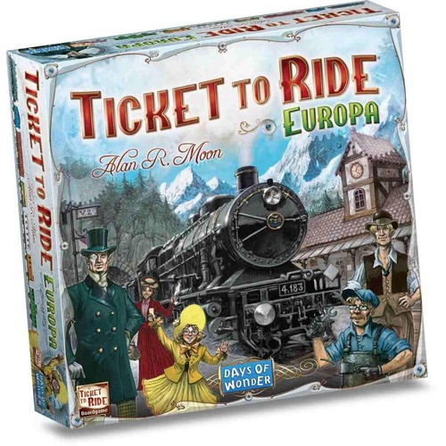 Ticket ride europa jeu de - ticket,
