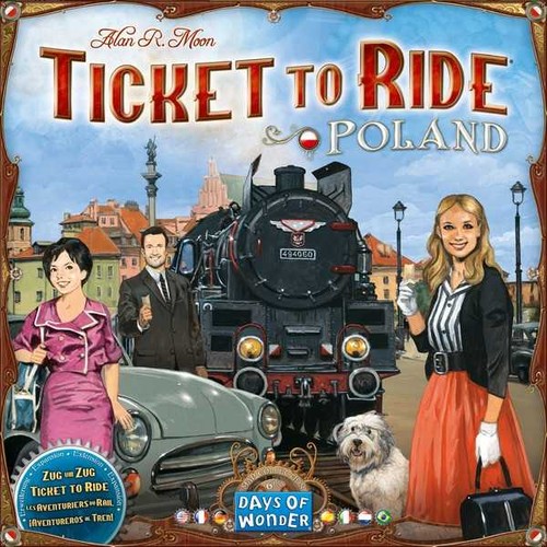 Ticket ride poland map - ticket,