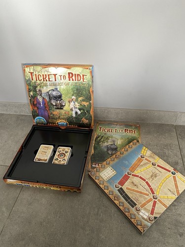 Jeu société ticket ride - ticket,